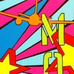 “Sky High” Acrylic on canvas 10″ x 30″ “Original for Sale”
