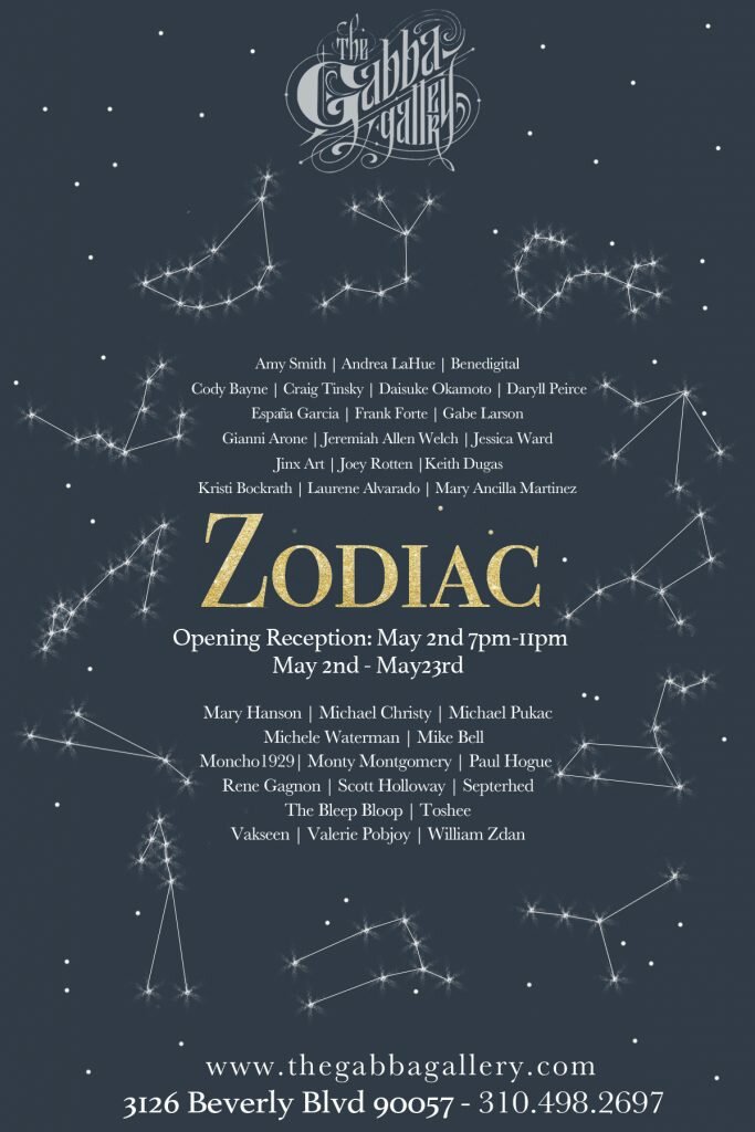 Zodiac Exhibit Flyer